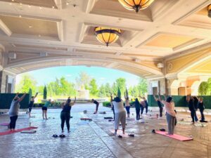 Outdoor Yoga Class